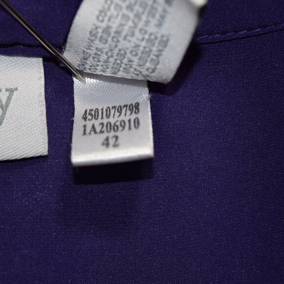Zenergy Chicos Purple Half Zip Collared Dress - Picture 5 of 9
